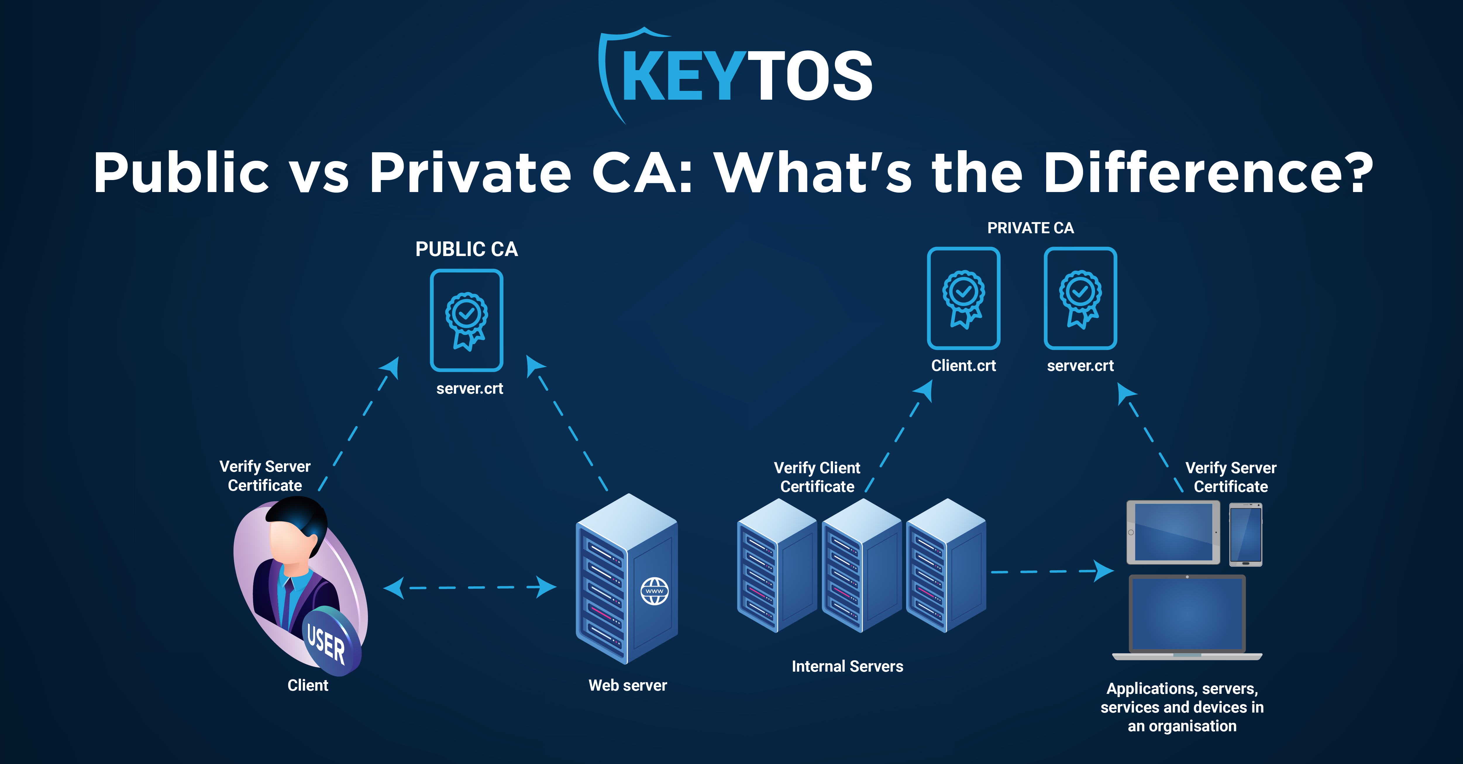 What is the Difference Between a Public CA and a Private CA?